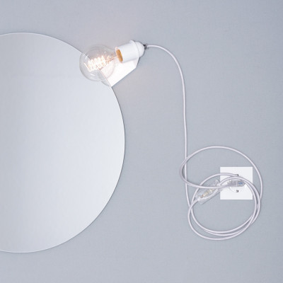 Mirror clip lamp