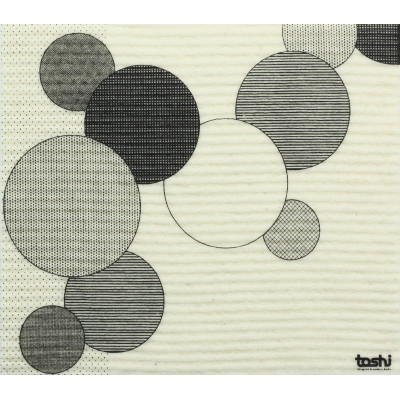 sponge cloth furbi: 10 circles and 1 rectangle
