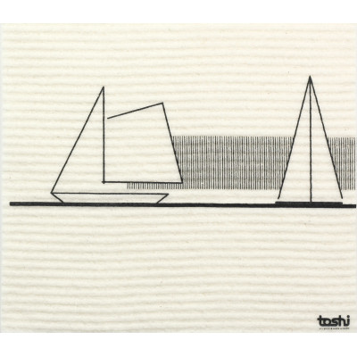 sponge cloth furbi: Sailing boats