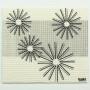 Sponge cloth furbi: 4 stars and 1 rectangle