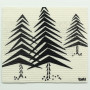 sponge cloth furbi: Fir trees