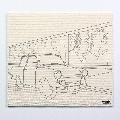  Sponge cloth furbi: Trabi