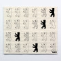  Furbi set of 4 sponge cloths: "Berlin 1"
