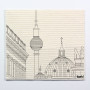 Sponge cloth furbi: Berlin's cathedral and TV tower
