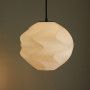 Lumikino pendant light with a diameter of 33 cm from the Taiseki lighting series by manufacturer toshi berlin