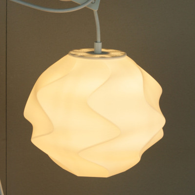TAISEKI Tischleuchte mit LUMIKINO Lampenschirm, 3D-Druckleuchte, Material aus bio polymer/plastic