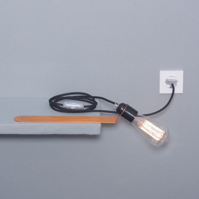  Sliding shelf lamp